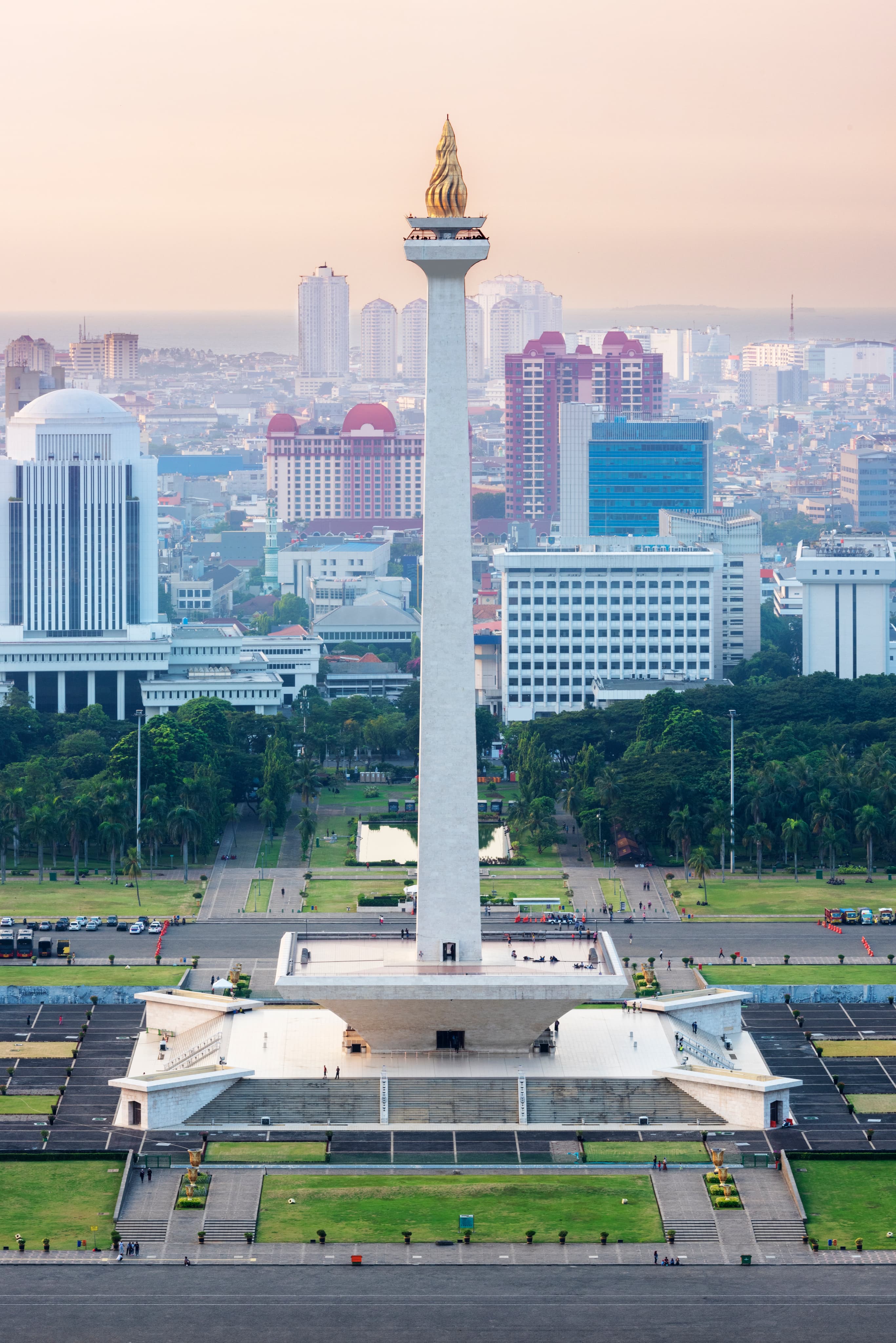 jakarta city skyline